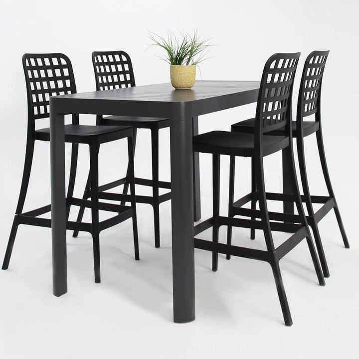 Frankie Armless Remix 5pc Bar Setting - Black